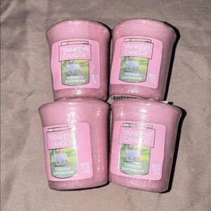 4 NEW Yankee Candle Summer Daydream Votive set